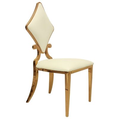 سعر جيد كرسي الزفاف الفولاذ المقاوم للصدأ تكويم مقاعد منجد الظهر المنشورية الانترنت