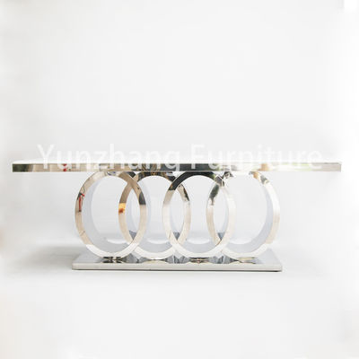 سعر جيد طاولات طعام حديثة أنيقة ذات أربع دوائر مع أثاث منزلي ثقيل الانترنت