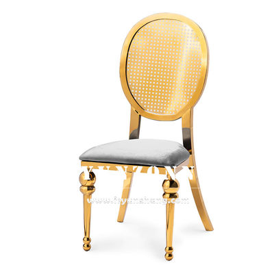 سعر جيد سوق الشرق الأوسط أثاث طعام حفلة ضيفية كرسي الفولاذ المقاوم للصدأ الانترنت