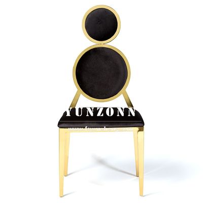 سعر جيد كراسي مأدبة أنيقة مغلفة بالخيوط مع لهجات ذهبية الانترنت