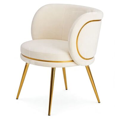 سعر جيد كرسي زفاف فاخر حديث بتصميم ذهبي قابل للتكديس من الفولاذ المقاوم للصدأ الانترنت