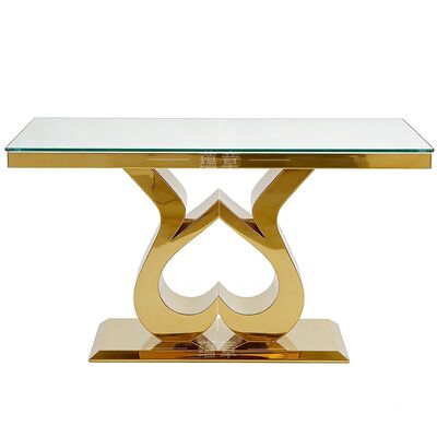 سعر جيد أرخص الفنادق الحديثة الأحداث الحفلات الأثاث العروس العريس الذهب الفولاذ المقاوم للصدأ الزجاج المقاوم للصدأ الانترنت