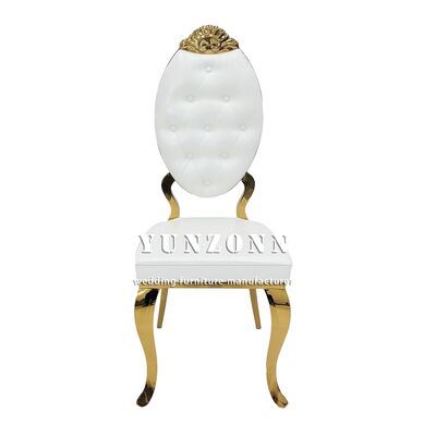 سعر جيد كرسي ستانلس ستيل عصري معدني للمناسبات والحفلات والفنادق بالجملة الانترنت