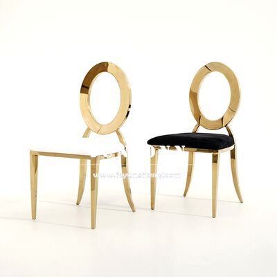 سعر جيد كرسي لويس أوز القديم مع إطار من الفولاذ المقاوم للصدأ الذهبي للأحداث الحديثة الحفلات الفنادق الطعام الشقق كرسي الزفاف الانترنت