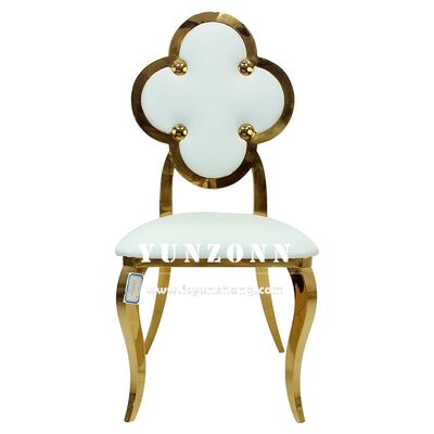 سعر جيد كرسي الطعام الذهبي الحديث من الجلد والنسيج عالية الجودة كرسي مأدبة لغرفة الطعام أو الفندق لاستخدام غرفة المعيشة في الهواء الطلق الانترنت