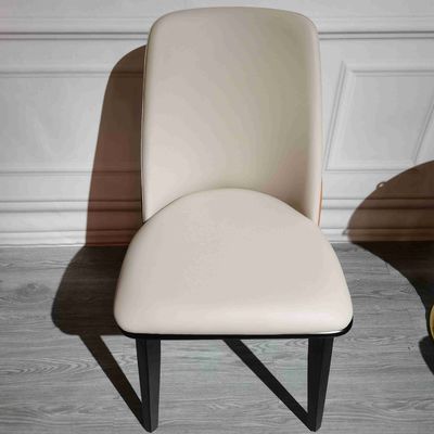 سعر جيد الصفحة الرئيسية الخشب الصلب الراقية كراسي الطعام الحديثة الجلود مسند الظهر مبطن كراسي غرفة الطعام الانترنت