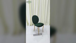 كرسي فاخر مع زخرفة رأس الأسد